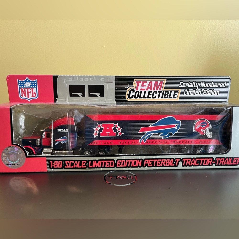 Buffalo Bills NFL Team Collectible Tractor-Trailer